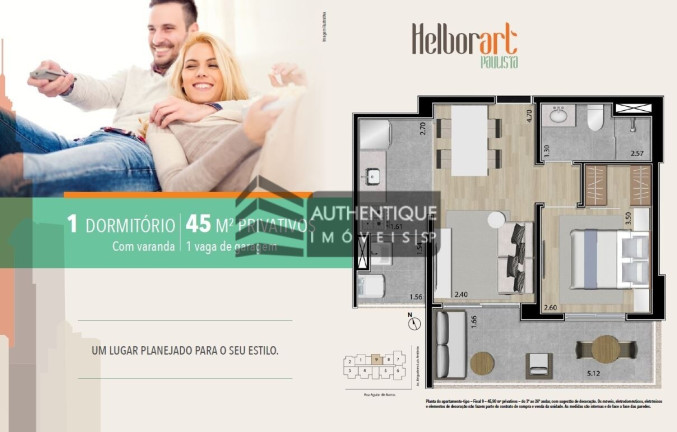 Imagem Apartamento com 1 Quarto à Venda, 45 m² em Bela Vista - São Paulo Imagem Apartamento com 1 Quarto à Venda, 45 m² em Bela Vista - São Paulo