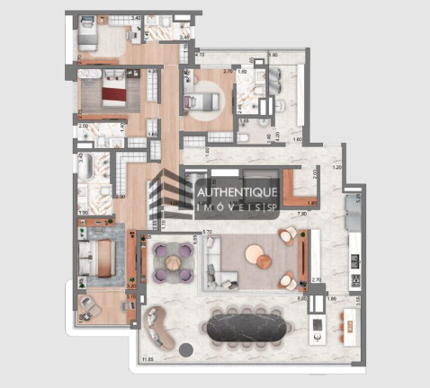 Imagem Apartamento com 4 Quartos à Venda, 251 m² em Moema - São Paulo Imagem Apartamento com 4 Quartos à Venda, 251 m² em Moema - São Paulo