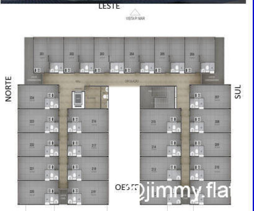 Imagem Apartamento com 1 Quarto à Venda, 20 m² em Porto De Galinhas - Ipojuca