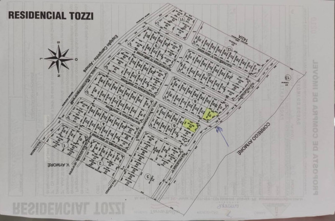 Terreno à Venda, 374 m² em Arapongas