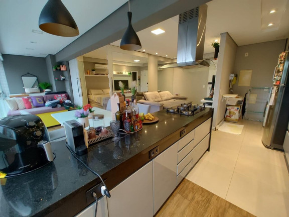 Imagem Apartamento com 1 Quarto à Venda, 57 m² em Gonzaga - Santos