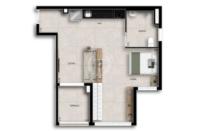 Imagem Apartamento com 1 Quarto à Venda, 28 m² em Vila Mariana - São Paulo