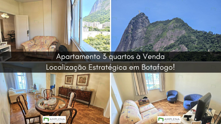 Imagem Apartamento com 3 Quartos à Venda, 95 m² em Botafogo - Rio De Janeiro