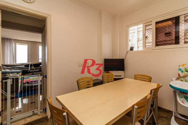 Imagem Apartamento com 3 Quartos à Venda, 190 m² em José Menino - Santos Imagem Apartamento com 3 Quartos à Venda, 190 m² em José Menino - Santos