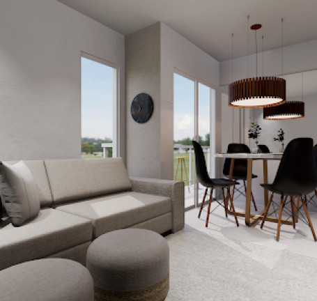Imagem Apartamento com 2 Quartos à Venda, 53 m² em Santa Cândida - Curitiba Imagem Apartamento com 2 Quartos à Venda, 53 m² em Santa Cândida - Curitiba