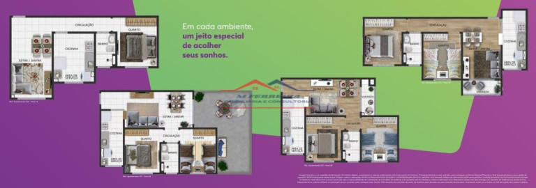 Imagem Apartamento com 2 Quartos à Venda, 48 m² em Nossa Senhora De Fátima - Piracicaba