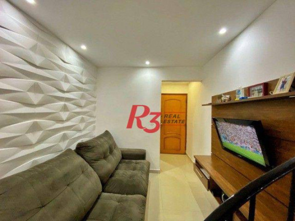 Imagem Cobertura com 3 Quartos à Venda, 207 m² em Marapé - Santos