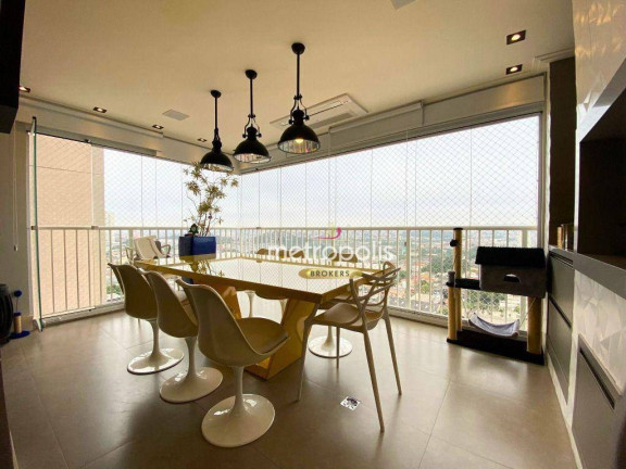 Imagem Apartamento com 3 Quartos à Venda, 124 m² em Campestre - Santo André