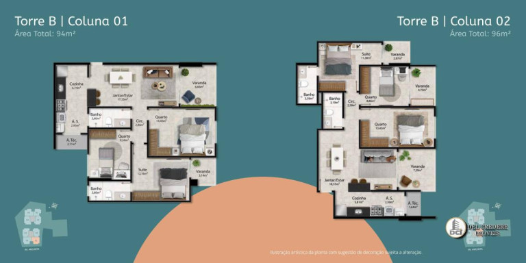 Imagem Apartamento com 3 Quartos à Venda, 94 m² em Ipiranga - Guarapari Imagem Apartamento com 3 Quartos à Venda, 94 m² em Ipiranga - Guarapari