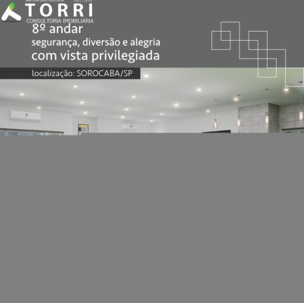 Imagem Apartamento com 1 Quarto à Venda, 43 m² em Jardim Saira - Sorocaba Imagem Apartamento com 1 Quarto à Venda, 43 m² em Jardim Saira - Sorocaba