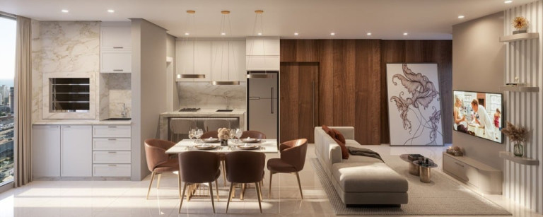 Imagem Apartamento com 2 Quartos à Venda, 66 m² em Perequê - Porto Belo