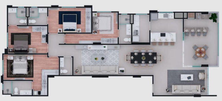 Imagem Apartamento com 3 Quartos à Venda, 242 m² em Meia Praia - Itapema Imagem Apartamento com 3 Quartos à Venda, 242 m² em Meia Praia - Itapema