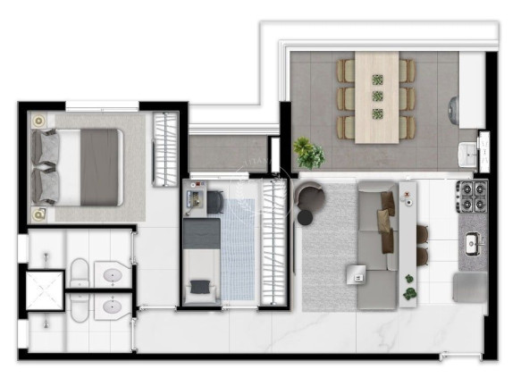 Imagem Apartamento com 2 Quartos à Venda, 59 m² em Alto Da Boa Vista - São Paulo