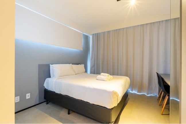 Imóvel com 1 Quarto à Venda, 27 m² em Indianópolis - São Paulo