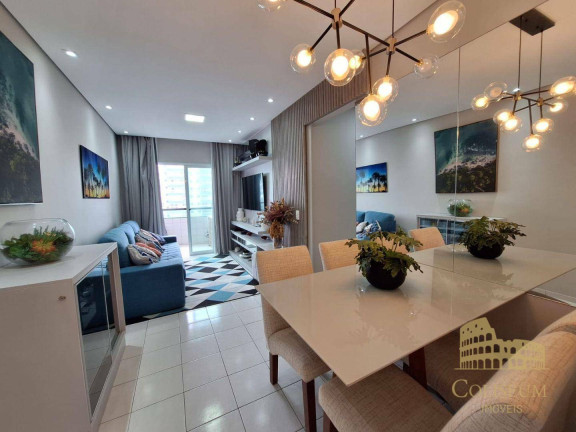 Apartamento com 2 Quartos à Venda, 61 m² em Vila Assunção - Praia Grande