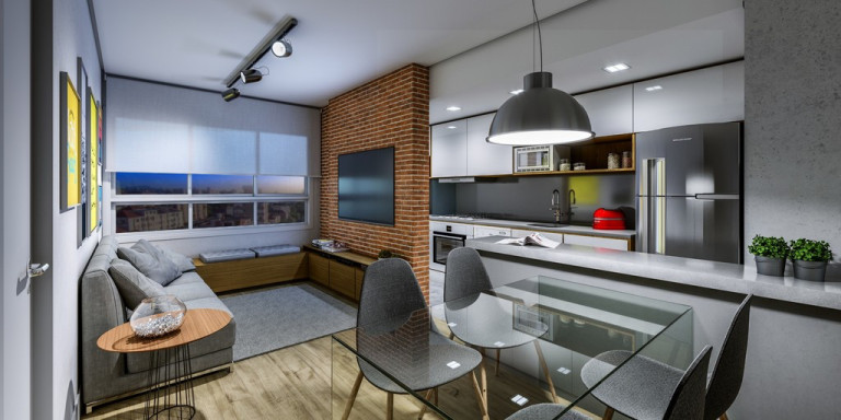 Imagem Apartamento com 1 Quarto à Venda, 43 m² em Bom Fim - Porto Alegre