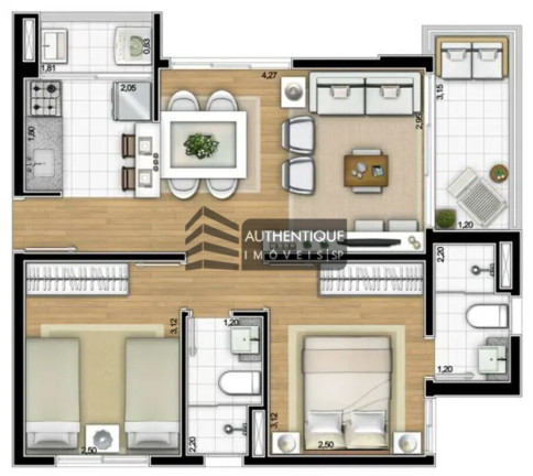 Imagem Apartamento com 2 Quartos à Venda, 53 m² em Saúde - São Paulo Imagem Apartamento com 2 Quartos à Venda, 53 m² em Saúde - São Paulo