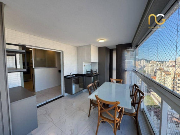 Imagem Apartamento com 3 Quartos à Venda, 148 m² em Vila Guilhermina - Praia Grande