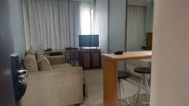 Imagem Apartamento com 1 Quarto para Alugar, 27 m² em Indianópolis - São Paulo Imagem Apartamento com 1 Quarto para Alugar, 27 m² em Indianópolis - São Paulo
