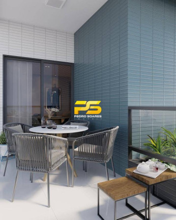 Imagem Apartamento com 2 Quartos à Venda, 51 m² em Cristo Redentor - João Pessoa