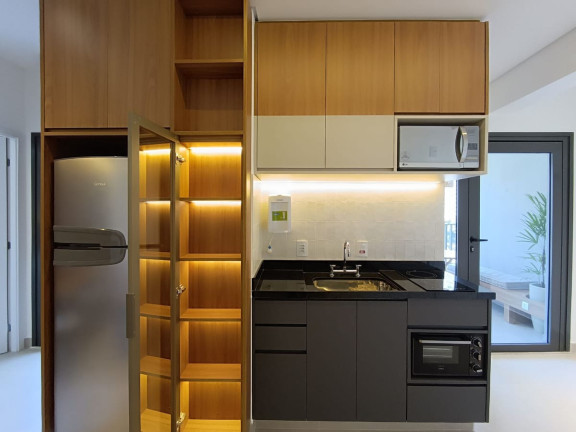 Imagem Apartamento com 1 Quarto para Alugar, 53 m² em Brooklin - São Paulo