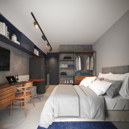 Imagem Apartamento com 1 Quarto à Venda, 27 m² em Santa Cecília - São Paulo Imagem Apartamento com 1 Quarto à Venda, 27 m² em Santa Cecília - São Paulo