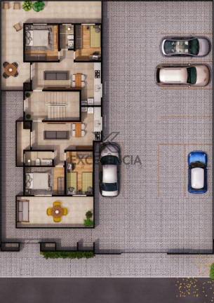 Apartamento com 2 Quartos à Venda, 43 m² em Parque Da Fonte - São José Dos Pinhais
