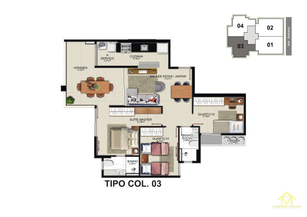 Imagem Apartamento com 3 Quartos à Venda, 89 m² em Praia De Itaparica - Vila Velha Imagem Apartamento com 3 Quartos à Venda, 89 m² em Praia De Itaparica - Vila Velha