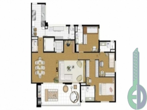 Imagem Apartamento com 3 Quartos à Venda, 123 m² em Centro - São Bernardo Do Campo Imagem Apartamento com 3 Quartos à Venda, 123 m² em Centro - São Bernardo Do Campo