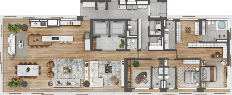 Imagem Apartamento com 4 Quartos à Venda, 355 m² em Itaim Bibi - São Paulo