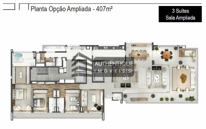 Imagem Apartamento com 4 Quartos para Alugar, 407 m² em Jardins - São Paulo Imagem Apartamento com 4 Quartos para Alugar, 407 m² em Jardins - São Paulo