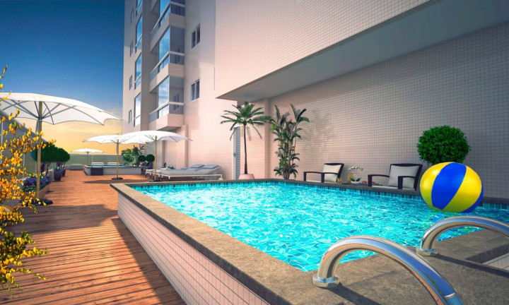 Imagem Apartamento com 2 Quartos à Venda, 73 m² em Guilhermina - Praia Grande