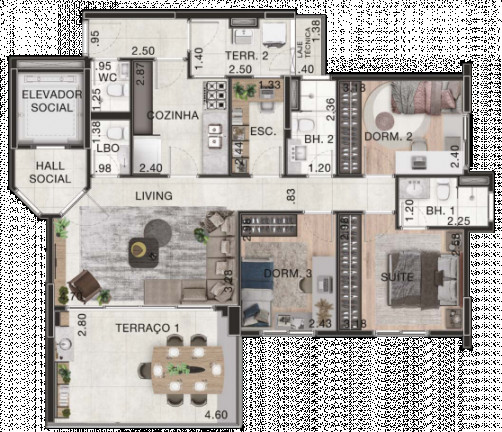 Imagem Apartamento com 3 Quartos à Venda, 95 m² em Vila Mariana - São Paulo Imagem Apartamento com 3 Quartos à Venda, 95 m² em Vila Mariana - São Paulo