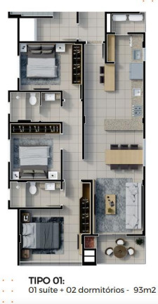 Imagem Apartamento com 2 Quartos à Venda, 79 m² em São Francisco De Assis - Camboriú Imagem Apartamento com 2 Quartos à Venda, 79 m² em São Francisco De Assis - Camboriú