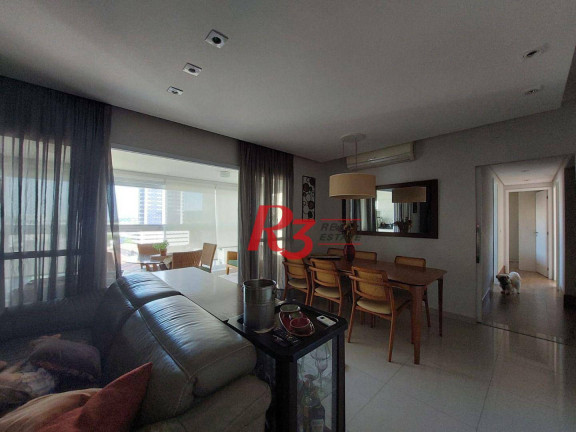 Imagem Apartamento com 3 Quartos para Alugar, 111 m² em Ponta Da Praia - Santos