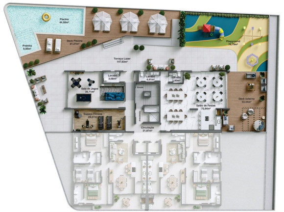 Imagem Imóvel com 3 Quartos à Venda,  em Centro - Balneário Rincão