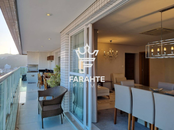 Imagem Apartamento com 3 Quartos para Alugar, 206 m² em Pompeia - Santos