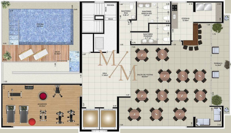 Imagem Apartamento com 2 Quartos à Venda, 68 m² em Embaré - Santos