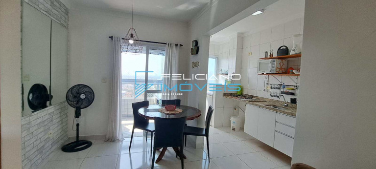 Imagem Apartamento com 1 Quarto à Venda, 42 m² em Maracanã - Praia Grande