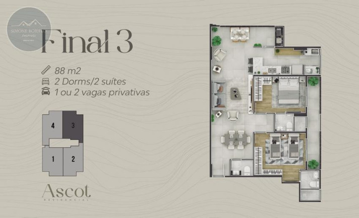 Imagem Apartamento com 2 Quartos à Venda, 87 m² em Canto Do Forte - Praia Grande Imagem Apartamento com 2 Quartos à Venda, 87 m² em Canto Do Forte - Praia Grande