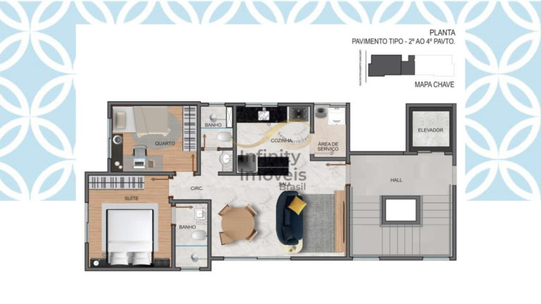 Imagem Cobertura com 2 Quartos à Venda, 60 m² em Padre Eustáquio - Belo Horizonte