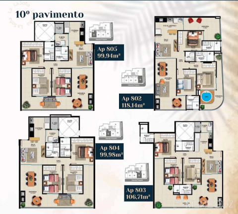 Imagem Apartamento com 2 Quartos à Venda, 86 m² em Enseada Azul - Guarapari