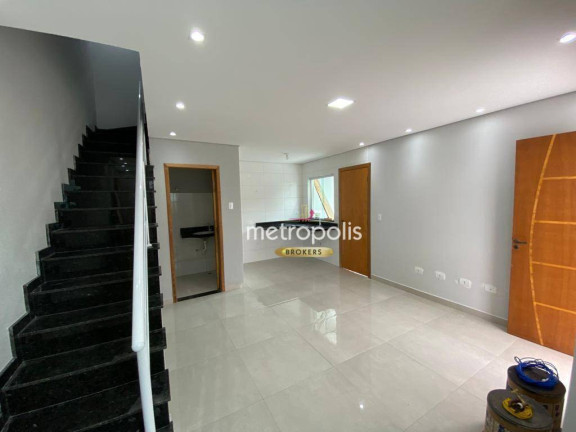 Imagem Sobrado com 3 Quartos à Venda, 125 m² em Vila Curuçá - Santo André