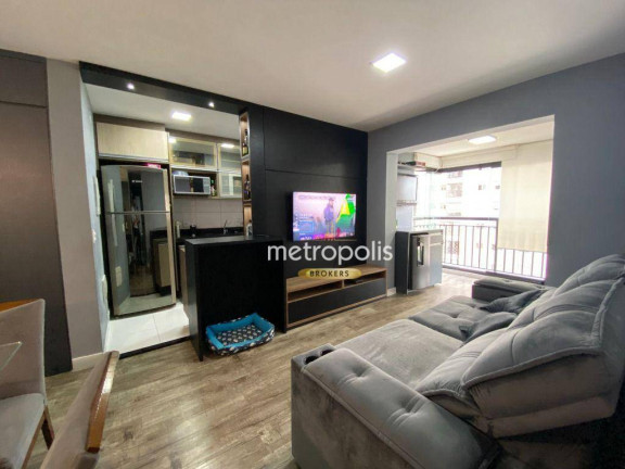 Imagem Apartamento com 3 Quartos à Venda, 70 m² em Jardim - Santo André