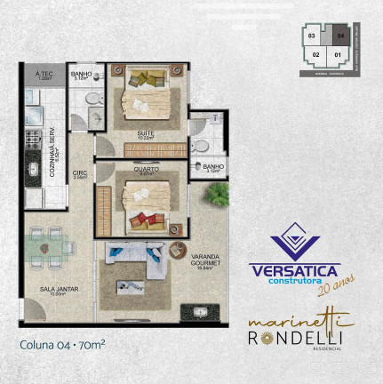 Imagem Apartamento com 2 Quartos à Venda, 73 m² em Praia Do Morro - Guarapari Imagem Apartamento com 2 Quartos à Venda, 73 m² em Praia Do Morro - Guarapari