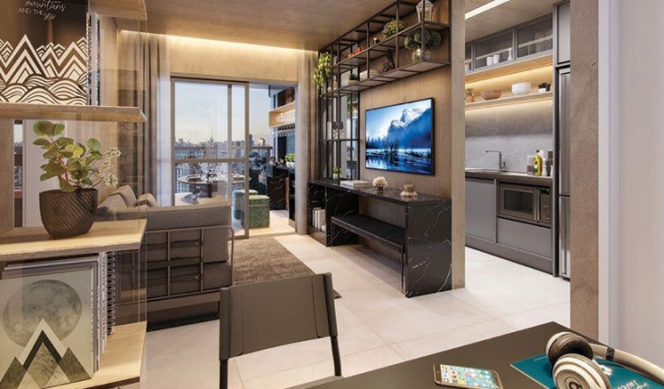 Imagem Apartamento com 1 Quarto à Venda, 30 m² em Ibirapuera - São Paulo