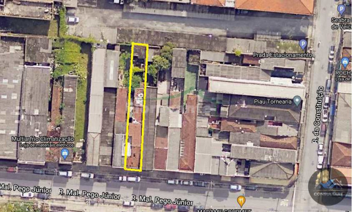 Imagem Terreno à Venda, 200 m² em Docas - Santos