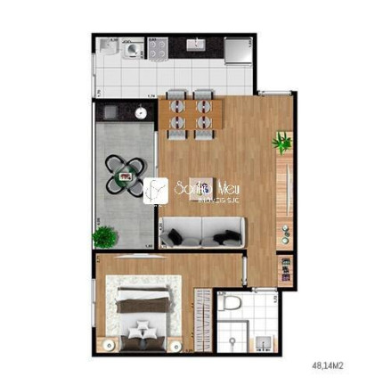 Imagem Apartamento com 2 Quartos à Venda, 75 m² em Parque Residencial Aquarius - São José Dos Campos Imagem Apartamento com 2 Quartos à Venda, 75 m² em Parque Residencial Aquarius - São José Dos Campos
