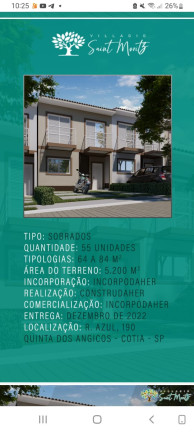 Imagem Casa com 2 Quartos à Venda, 64 m² em Quinta Dos Angicos - Cotia Imagem Casa com 2 Quartos à Venda, 64 m² em Quinta Dos Angicos - Cotia