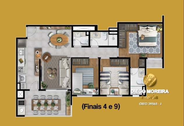 Imagem Apartamento com 3 Quartos à Venda, 88 m² em Nova Gardênia - Atibaia Imagem Apartamento com 3 Quartos à Venda, 88 m² em Nova Gardênia - Atibaia